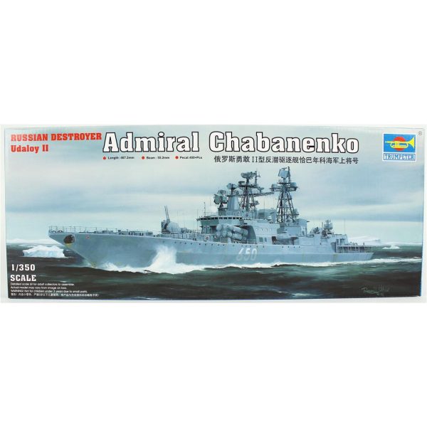 1/350 Rus Amiral Chabanenko Destroyeri Maketi, Trumpeter 04531