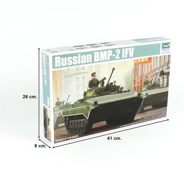1/35 Rus BMP-2 IFV Tank Maketi, Trumpeter 05584 - Görsel 5