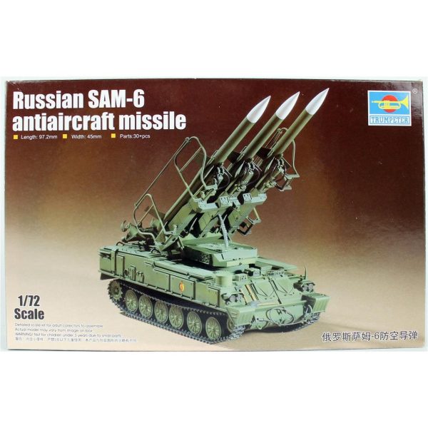 1/72 Rus SAM-6 Uçaksavar Füzesi Maketi, Trumpeter 07109