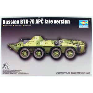 1/72 Rus BTR-70 APC (Geç Dönem) Maketi, Trumpeter 07138