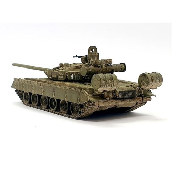 1/72 Rus T-80BV Ana Muharebe Tank Maketi, Trumpeter 07145 - Görsel 4