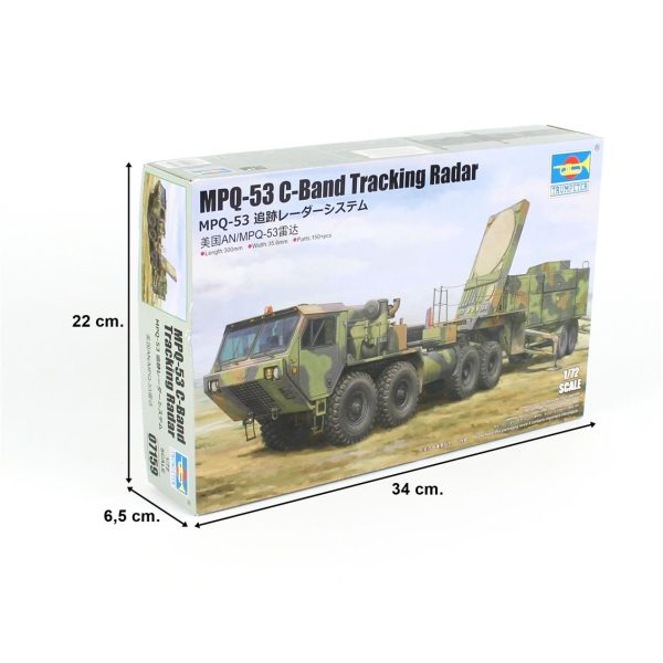 1/72 MPQ-53 C-Band Takip Radarı Maketi, Trumpeter 07159 - Görsel 5