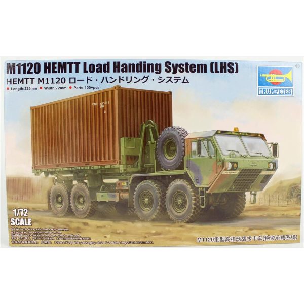 1/72 M1120 HEMTT (LHS) Konteyner Taşıma Kamyonu Maketi, Trumpeter 07175