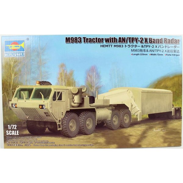 1/72 M983 Çekici ve AN/, Trumpeter Y-2 X Bant Radar Sistemi Maketi, Trumpeter 07177
