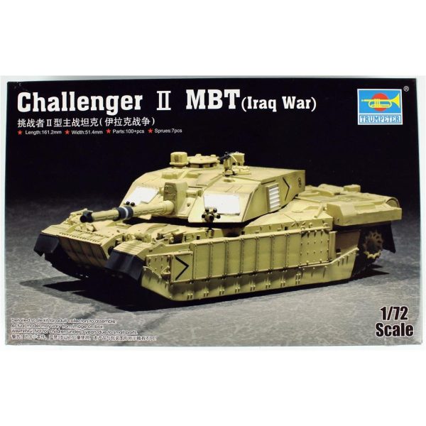 1/72 Challenger II (Irak Savaşı) Ana Muharebe Tank Maketi, Trumpeter 07215