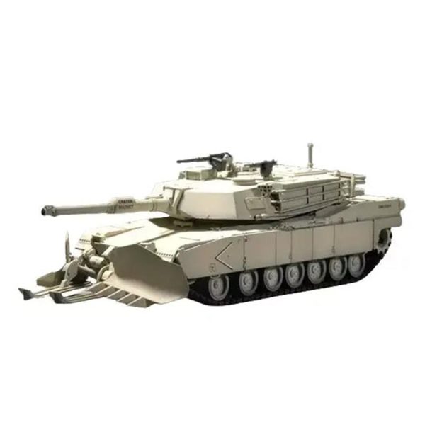 1/72 M1A1 Mayın Temizleme Aparatlı Tank Maketi, Trumpeter 07277 - Görsel 2