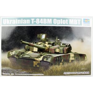 1/35 Ukrayna T-84BM Oplot Ana Muhabere Tank Maketi, Trumpeter 09512