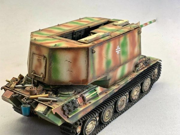 1/35 Flakpanther w/8.8cm Flak 36/37 Uçak-Tanksavar Topu Maketi, Trumpeter 09531 - Görsel 4