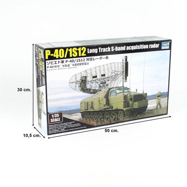 1/35 P-40/1S12 Uzun raylı S-band Kazanç Radarı Maketi, Trumpeter 09569 - Görsel 5