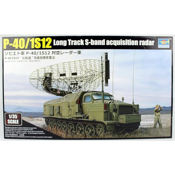 1/35 P-40/1S12 Uzun raylı S-band Kazanç Radarı Maketi, Trumpeter 09569
