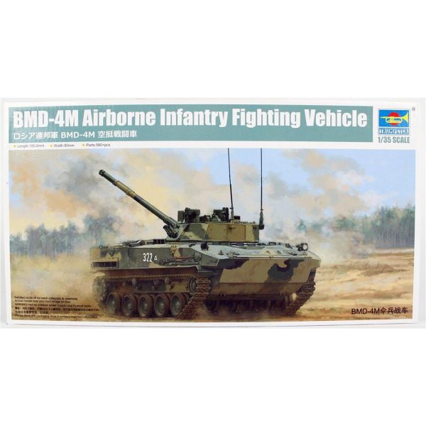 1/35 Rus BMD-4M Paletli Piyade Savaş Aracı Maketi, Trumpeter 09582