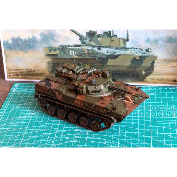 1/35 Rus BMD-4M Paletli Piyade Savaş Aracı Maketi, Trumpeter 09582 - Görsel 2
