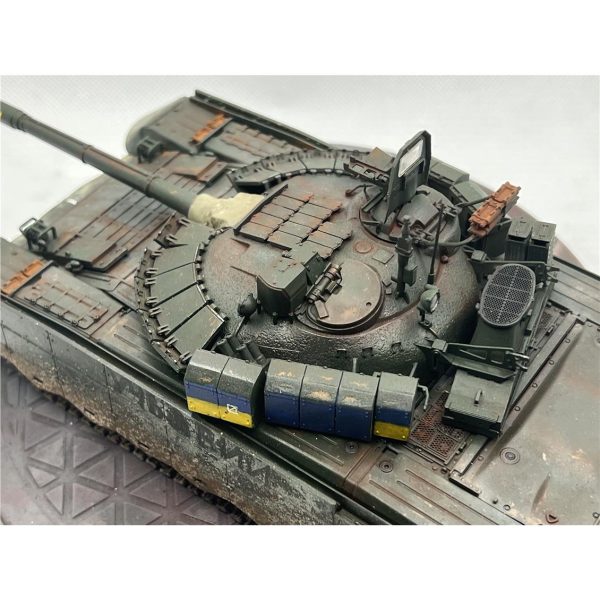 1/35 Rus T-80BVM Ana Muharebe Tank Maketi, Trumpeter 09587 - Görsel 3
