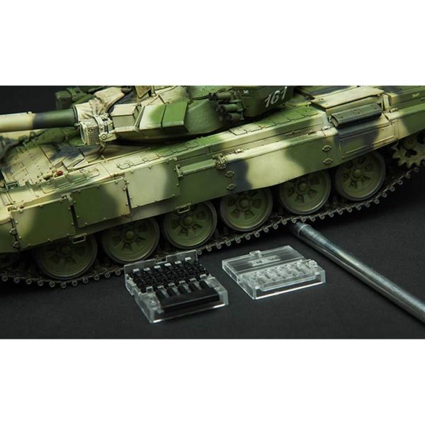 1/35 Rus T-90 Ana Muharebe Tankı ve TBS-86 Dozer Bıçağı Maketi, Meng TS014 - Görsel 6