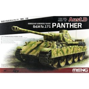 1/35 Alrman Sd.Kfz.171 Panther Ausf.D Tank Maketi, Meng TS038