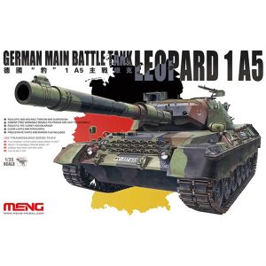 1/35 Alman Leopard 1 A5 Ana Muharebe Tank Maketi, Meng TS015