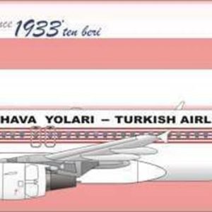 1/144 Turkish Decal- A 320-Retro Anniversar, Nazca Decals Tur001