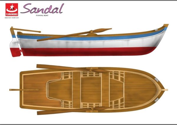 1/12 Sandal Ahşap Maketi