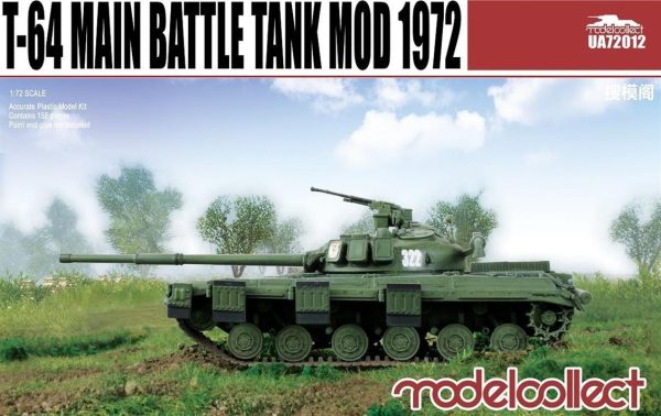 1/72 T-64 Main Battle Tank Mod 1972, Model Collect 72012