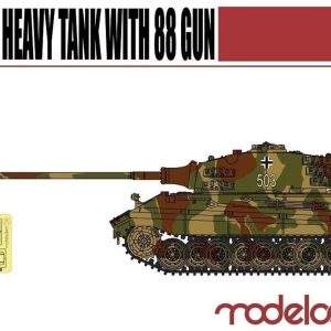 1/72 Germany WWII E-75 Heavy Tank with 88, Model Collect 72017