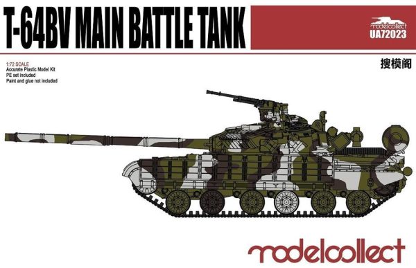 1/72 T-64BV Main Battle Tank, Model Collect 72023
