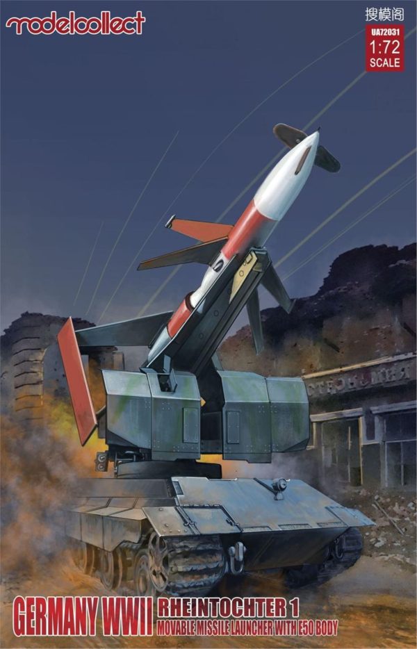 1/72 Germany Rheintochter 1 movable Missil, Model Collect 72031