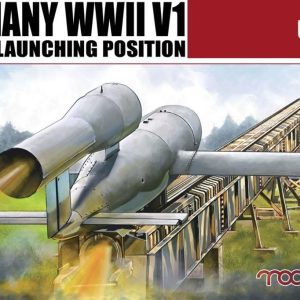 1/72 Germany WWII V1 Missile launching pos, Model Collect 72033