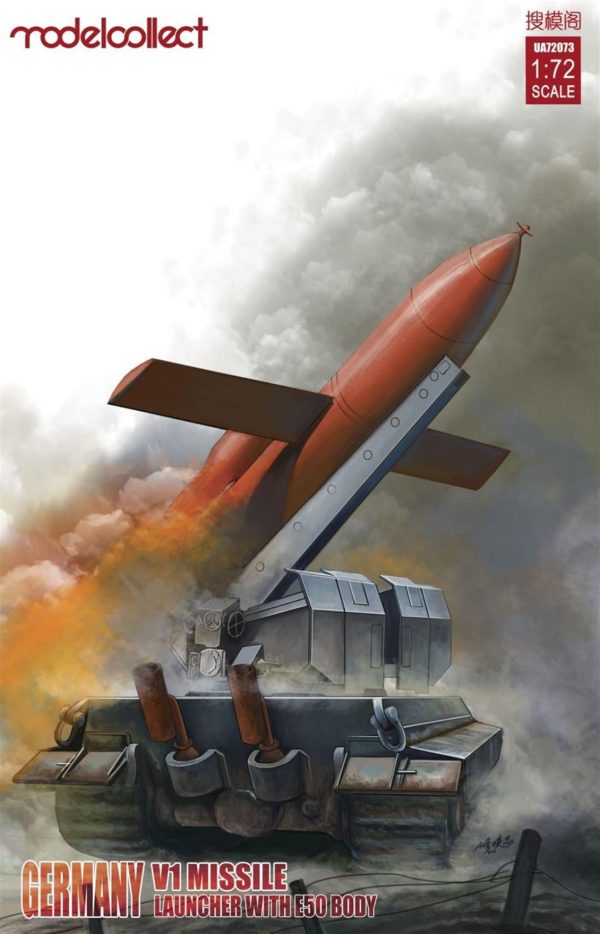 1/72 Germany WWII V1 Missile launcher with, Model Collect 72073