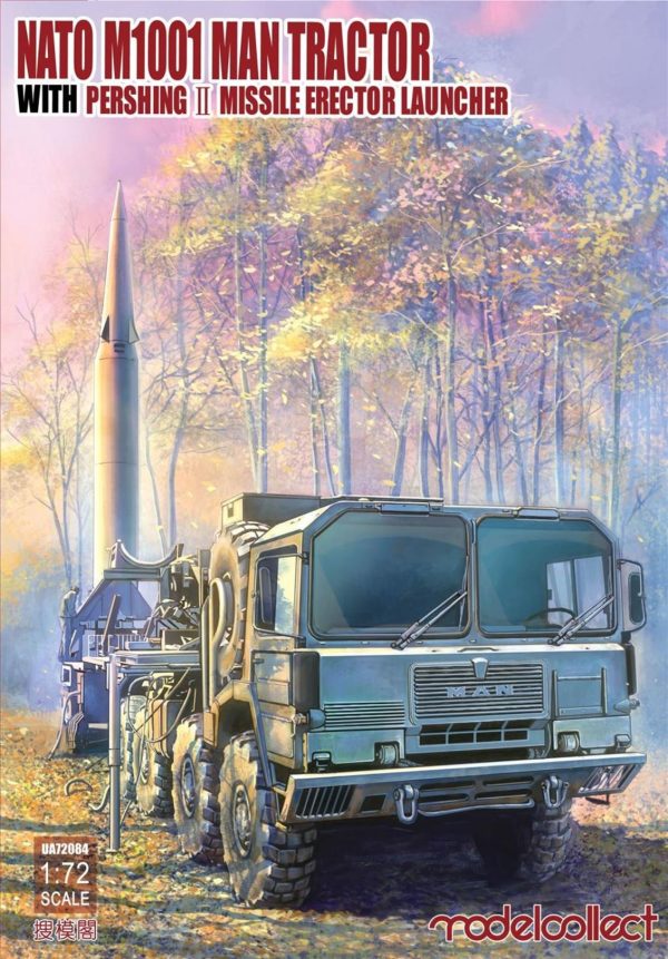 1/72 Nato M1001 MAN Tractor and Pershing I, Model Collect 72084