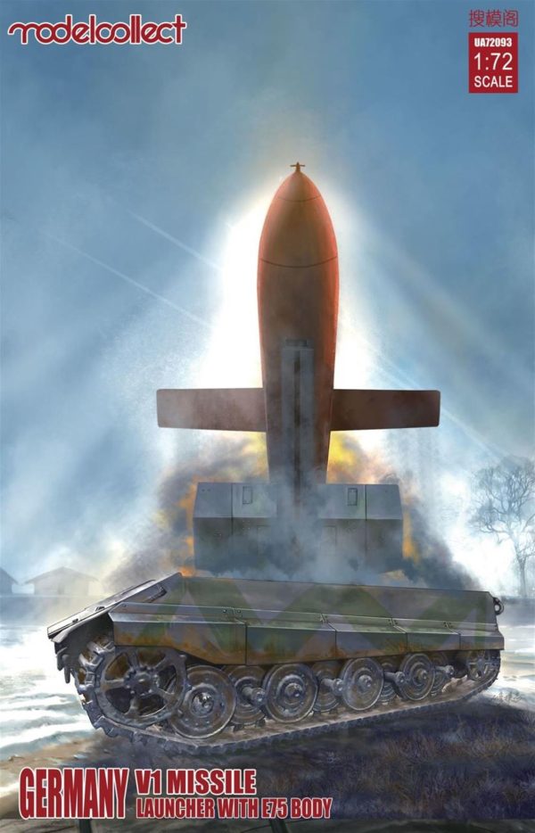 1/72 German V1 movable Missile launcher wi, Model Collect 72093