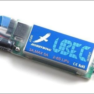 UBEC 3 Amper 2-5S LiPo, Hobbywing 86010010