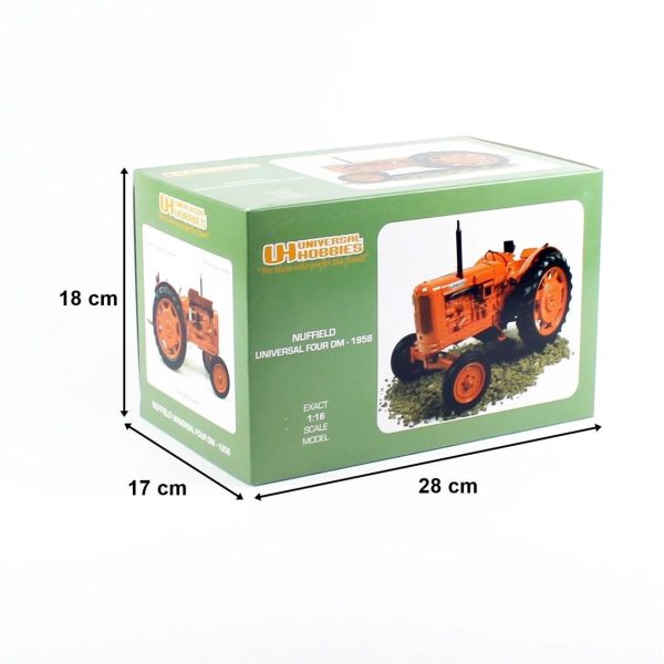 1/16 Nuffield Universal Four DM Traktör (1958) Diecast, Universal Hobbies UH2715 - Görsel 5