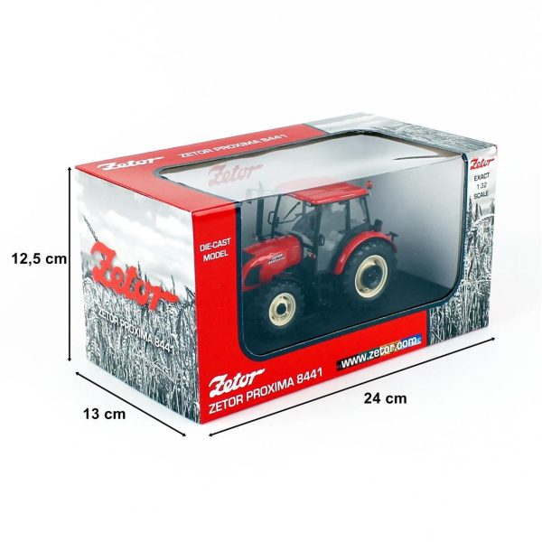 1/32 Zetor Proxima 8441 Traktör Diecast, Universal Hobbies UH2726 - Görsel 4
