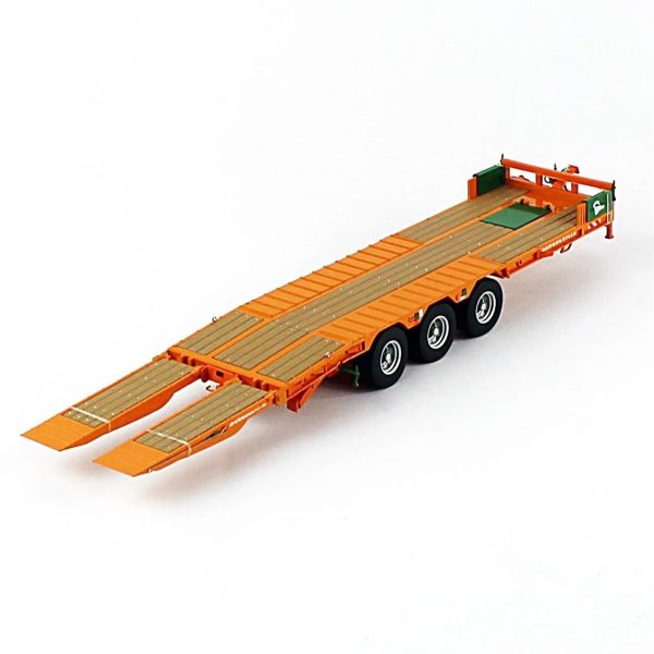 1/32 Dangerville PE 32 3 akslı Trayler Römork Diecast, Universal Hobbies UH2842 - Görsel 4