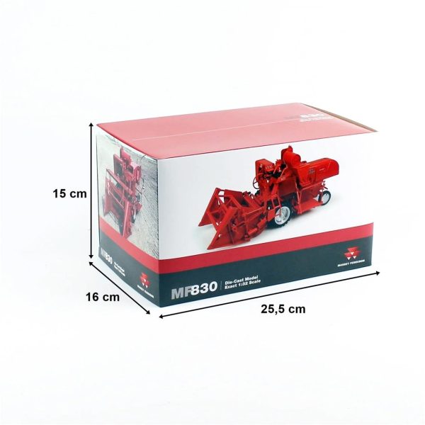 1/32 Massey Ferguson 830 Biçerdöver Diecast, Universal Hobbies UH2880 - Görsel 5