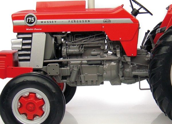 1/16 Massey Ferguson 175 Traktör Diecast, Universal Hobbies UH2906 - Görsel 3