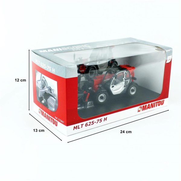 1/32 Manitou MLT 625-75H Kepçeli Forklift Diecast, Universal Hobbies UH2925 - Görsel 5