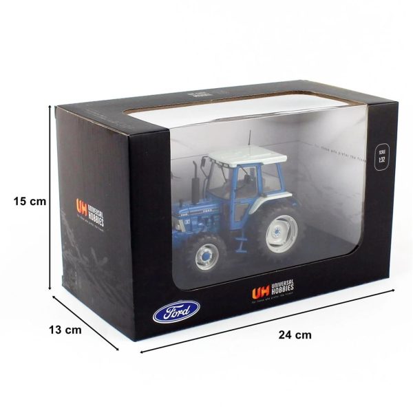1/32 Ford 6610 4WD 2.Jenerasyon Traktör Diecast, Universal Hobbies UH4138 - Görsel 5