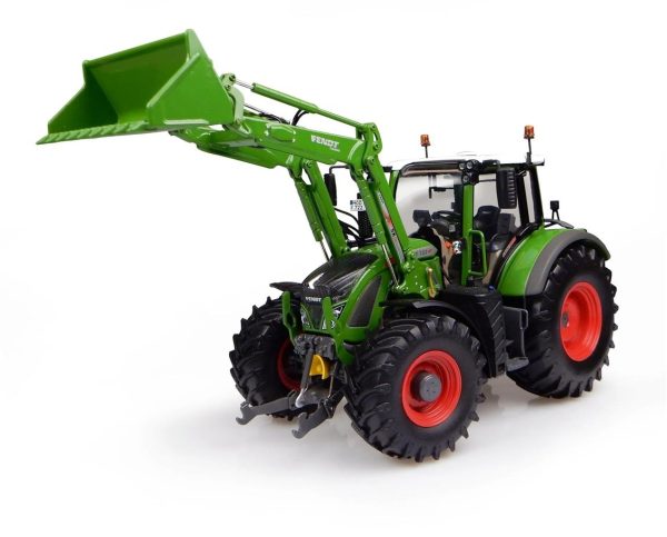 1/32 Fendt 722 Önden Kepçeli Traktör Diecast, Universal Hobbies UH4975 - Görsel 2