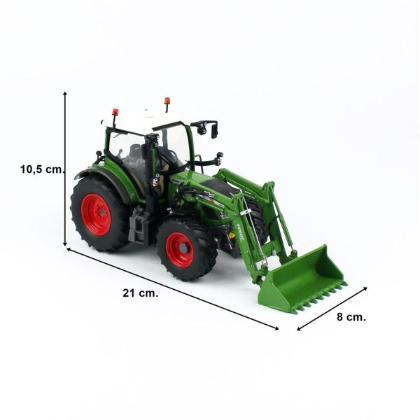 1/32 Fendt 516 Vario Ön Yükleyicili Traktör Diecast, Universal Hobbies UH4981 - Görsel 5