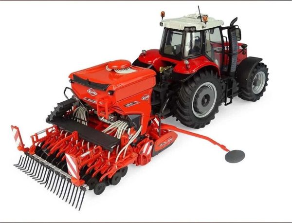 1/32 Kuhn HR 3040 Diskli Kültivatör Diecast, Universal Hobbies UH5219 - Görsel 5