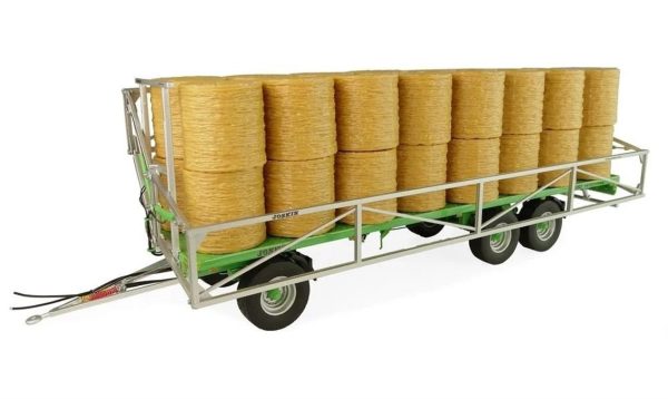 1/32 Joskin Wago TR 10000 T20 Saman Balyalı Römork Diecast, Universal Hobbies UH5225 - Görsel 3