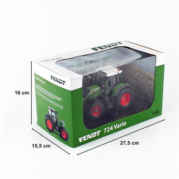 1/32 Fendt 724 Vario Traktör Diecast, Universal Hobbies UH5231 - Görsel 5