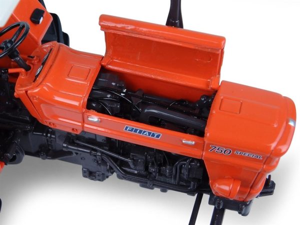 1/32 Fiat 750 2WD Sürücü Kabinli Traktör Diecast, Universal Hobbies UH5255 - Görsel 7