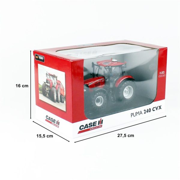 1/32 Case IH Puma 240 CVX (2017) Traktör Diecast, Universal Hobbies UH5286 - Görsel 5