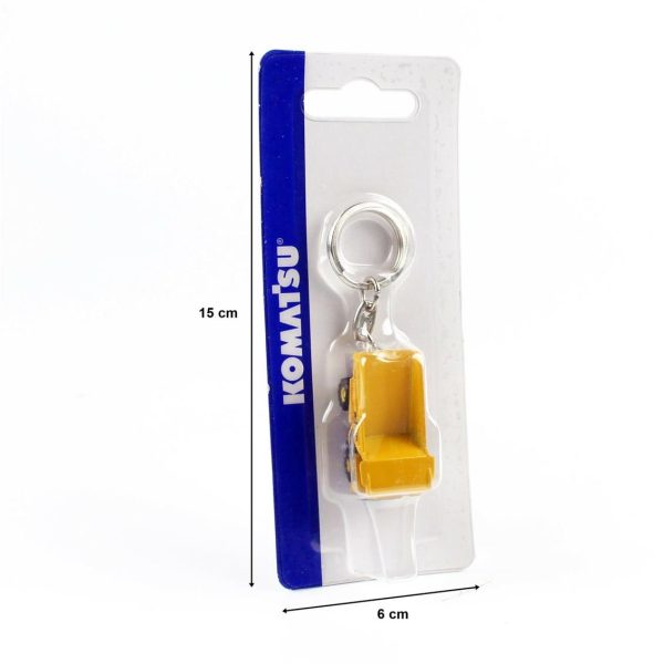 Komatsu HD605 Damperli Kamyon Metal Anahtarlık, Universal Hobbies UH5540 - Görsel 4