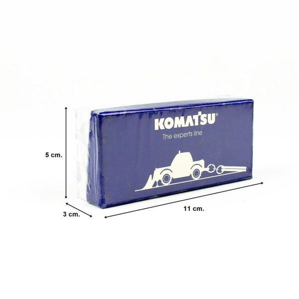 Komatsu WH613 Teleskobik Kepçe Kromajlı Metal Anahtarlık, Universal Hobbies UH5554 - Görsel 3