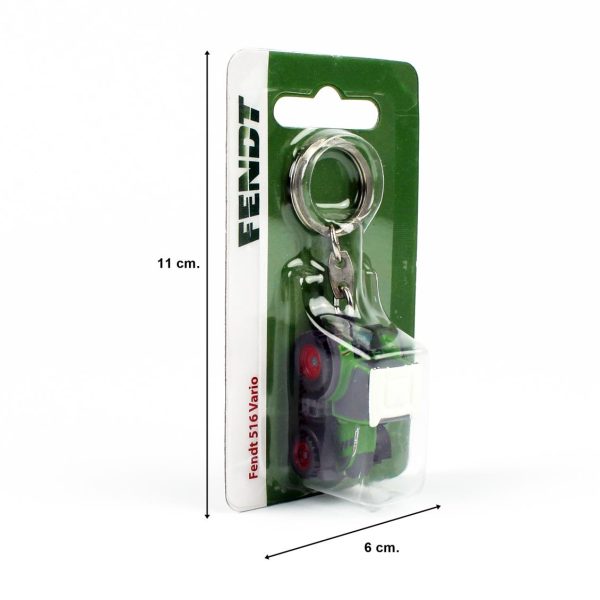 Fendt 516 Vario Traktör Metal Anahtarlık, Universal Hobbies UH5837 - Görsel 3