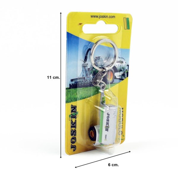 Joskin Çamur Tankeri Metal Anahtarlık, Universal Hobbies UH5846 - Görsel 5