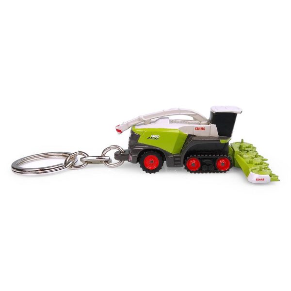 Claas Jaguar 960 Terra Trac Silaj Makinesi Metal Anahtarlık, Universal Hobbies UH5855 - Görsel 2